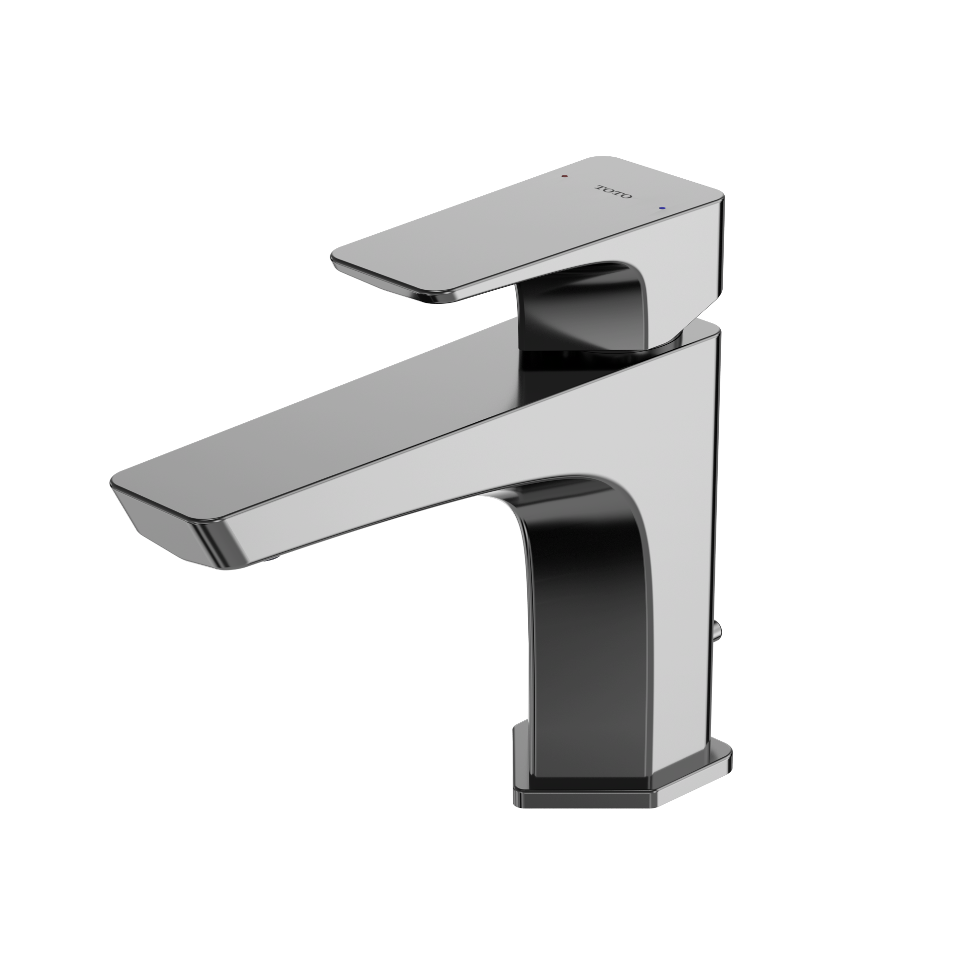 TOTO GE 1.2 GPM Single Handle Bathroom Sink Faucet with COMFORT GLIDE Technology, Polished Chrome -Brass, TLG07301U#CP
