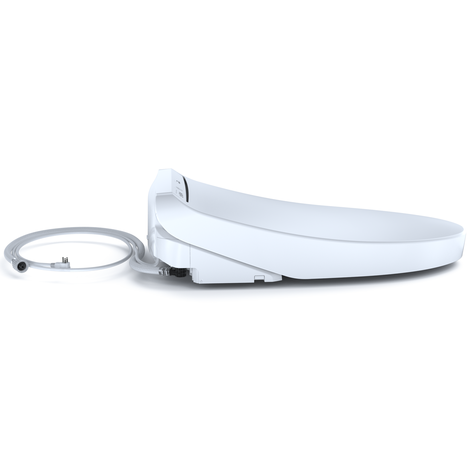 TOTO WASHLET K300 Electronic Bidet Toilet Seat with Instantaneous Water Heating, PREMIST and EWATER+ Wand Cleaning, Elongated, Cotton White, Plastic, SW3036R#01