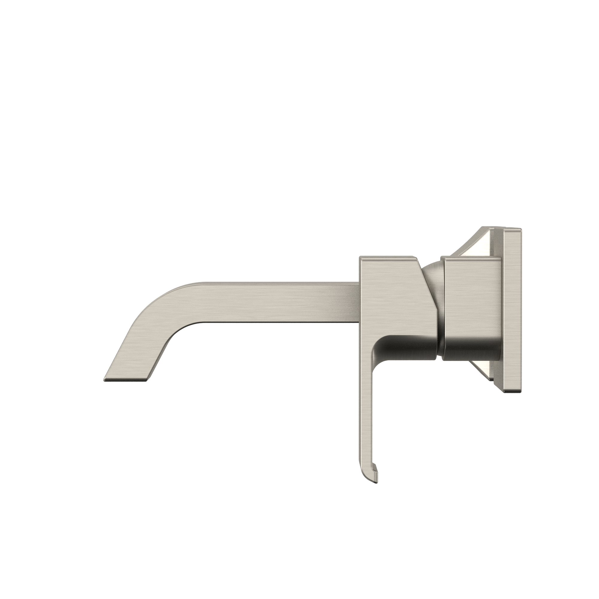TOTO GC 1.2 GPM Wall-Mount Single-Handle Bathroom Faucet with COMFORT GLIDE Technology, Brushed Nickel, Brass, TLG08307U#BN