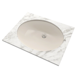 TOTO Rendezvous Oval Undermount Bathroom Sink with CEFIONTECT, Sedona Beige, Vitreous China, LT579G#12