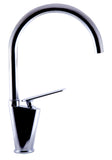 Alternative View of ALFI Polished Chrome Gooseneck Single Hole Bathroom Faucet, AB3600-PC