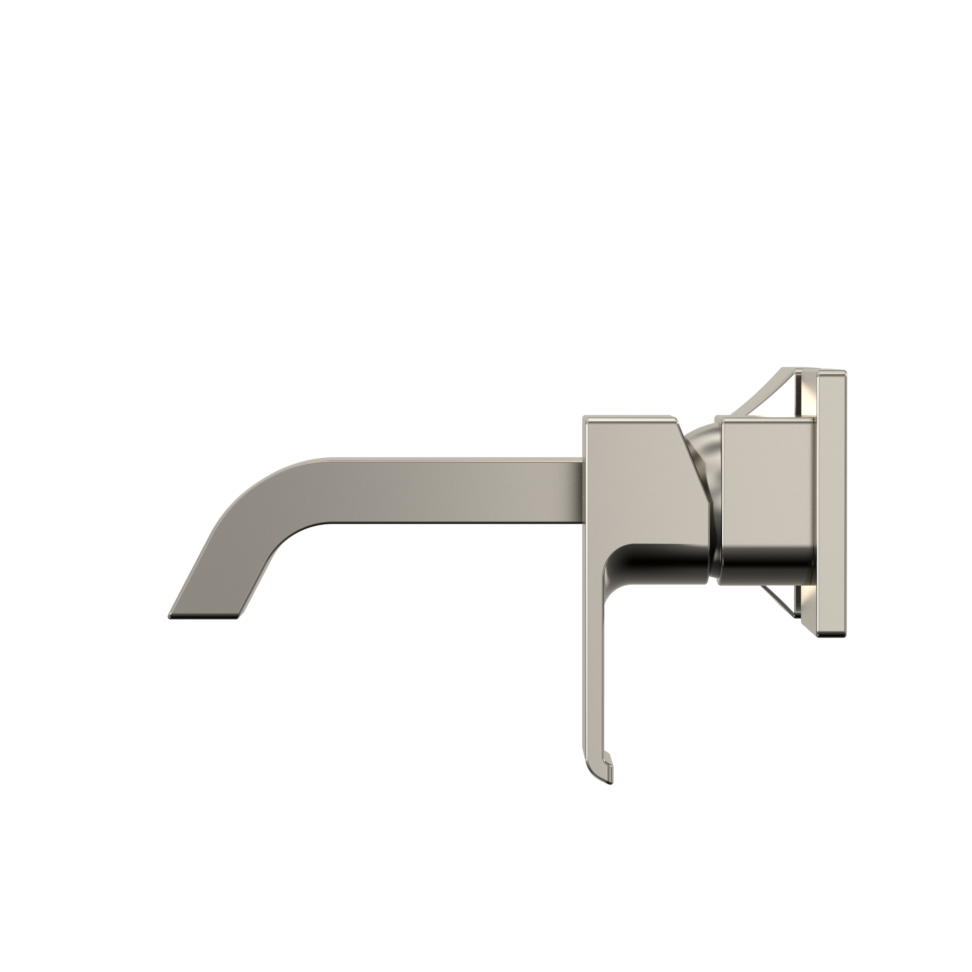 TOTO GC 1.2 GPM Wall-Mount Single-Handle Bathroom Faucet with COMFORT GLIDE Technology, Polished Nickel, Brass, TLG08307U#PN