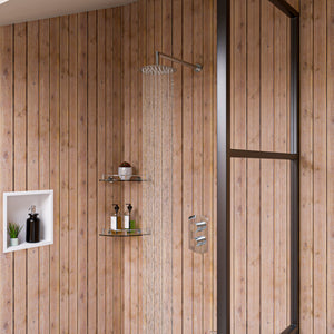 Alternate Image for ALFI brand RAIN8R-PSS Solid Polished Stainless Steel 8" Round Ultra Thin Rain Shower Head