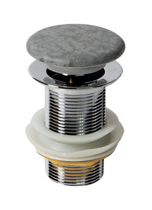 Alternate Image for ALFI brand ABCO7055 Solid Concrete Gray Matte Cap Bathroom Sink Drain