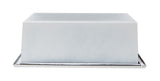 Alternative View of ALFI brand ABNC1212-W 12" x 12" White Matte Stainless Steel Square Single Shelf Bath Shower Niche, 20 Gauge