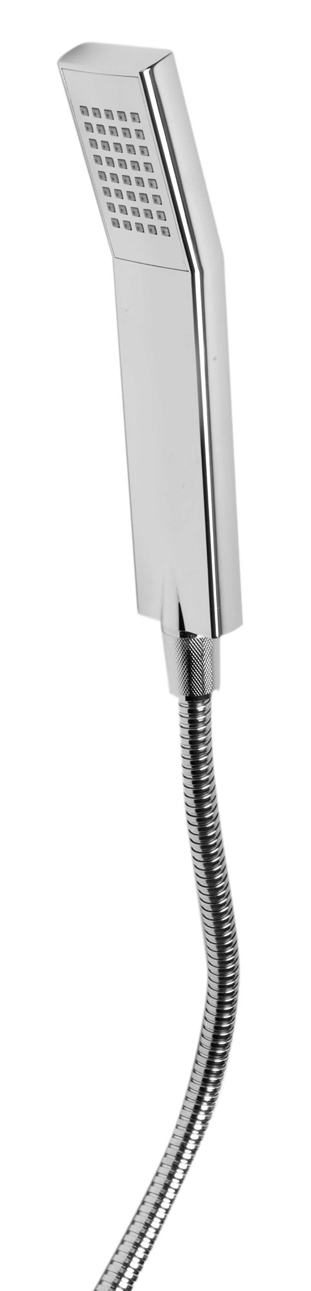 ALFI brand AB2830-PC Polished Chrome 2 Way Thermostatic Square Shower Set, Brass