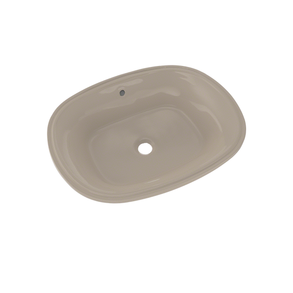 TOTO Maris 20-5/16" x 15-9/16" Oval Undermount Bathroom Sink with CEFIONTECT, Bone, Vitreous China, LT481G#03