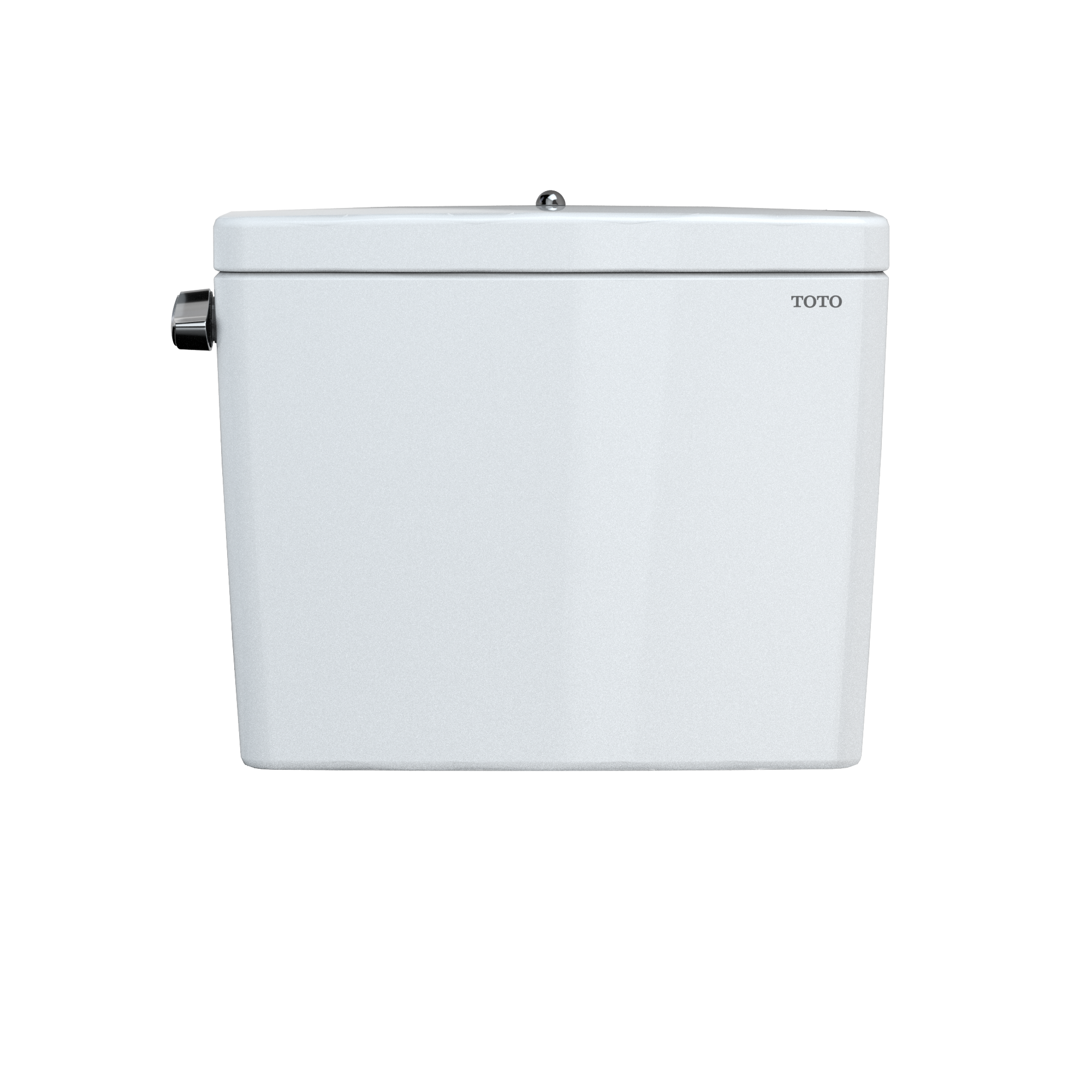 TOTO Drake 1.28 GPF Toilet Tank with Bolt-Down Lid, Cotton White, Vitreous China, ST776EB#01