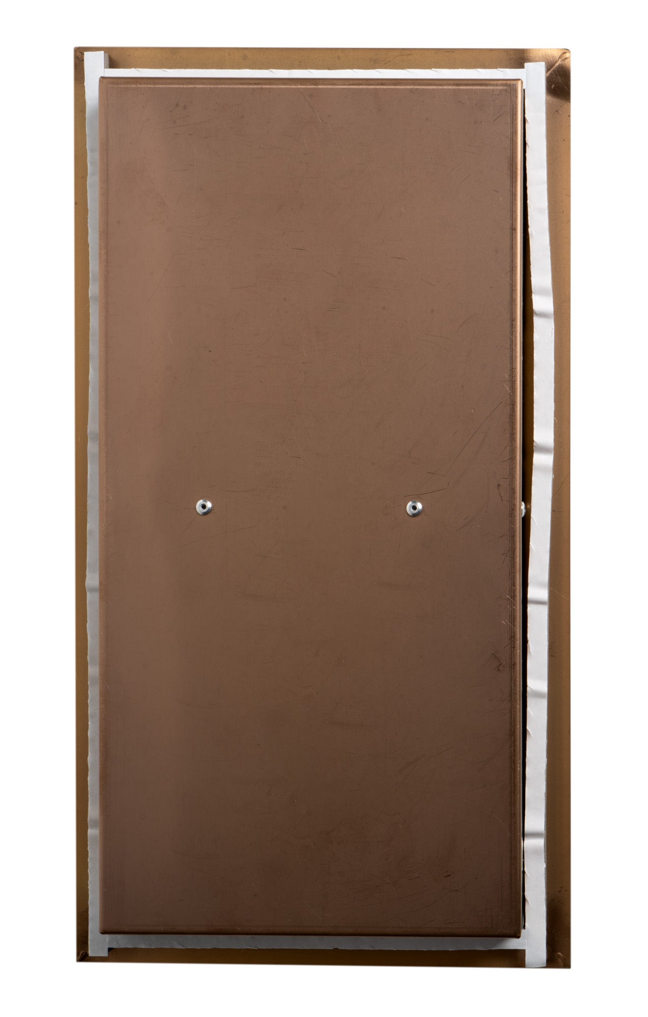ALFI brand ABTPNP88-BC Brushed Copper PVD Stainless Steel Recessed Toilet Paper Holder Niche, 19 Gauge