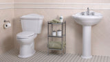 TOTO Eco Dartmouth Two-Piece Elongated 1.28 GPF Universal Height Toilet, Sedona Beige, Vitreous China, CST754EF#12