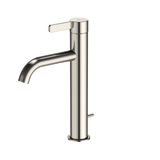 TOTO GF 1.2 GPM Single Handle Semi-Vessel Bathroom Sink Faucet with COMFORT GLIDE Technology, Polished Nickel, Stainless Steel, TLG11303U#PN