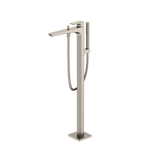 TOTO GE Single-Handle Free Standing Tub Filler with Handshower, Brushed Nickel, Brass, TBG07306U#BN