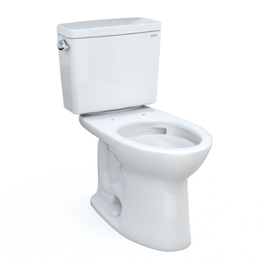 Alternate Image for TOTO Drake Two-Piece Elongated 1.6 GPF TORNADO FLUSH Toilet with CEFIONTECT, Cotton White, Vitreous China, CST776CSG#01