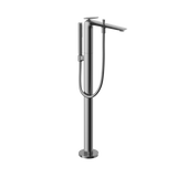 TOTO ZA Single-Handle Free Standing Tub Filler with Handshower, Polished Chrome, Brass, TBP03301U#CP