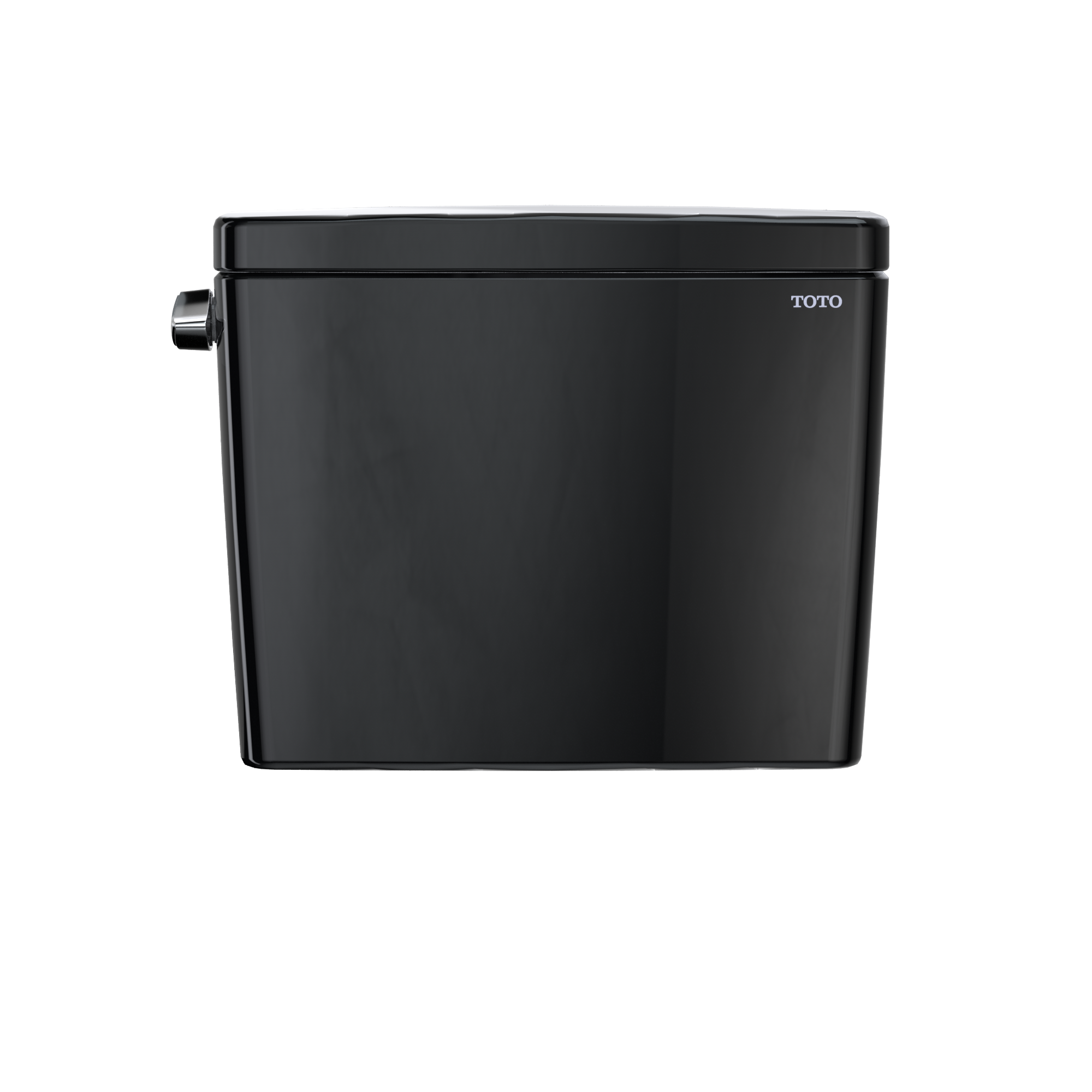 TOTO Drake 1.28 GPF Toilet Tank with WASHLET+ Auto Flush Compatibility, Ebony, Vitreous China, ST776EA#51