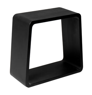 Alternate Image for ALFI brand ABST55BM Black Matte Solid Surface Resin Bathroom / Shower Stool