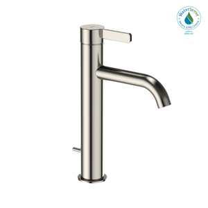 Alternate Image for TOTO GF 1.2 GPM Single Handle Semi-Vessel Bathroom Sink Faucet with COMFORT GLIDE Technology, Polished Nickel, Stainless Steel, TLG11303U#PN