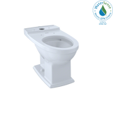 TOTO Connelly Universal Height Elongated Toilet Bowl with CEFIONTECT, Cotton White, Vitreous China, CT494CEFG#01