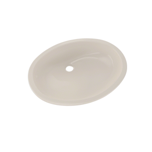 Alternate Image for TOTO Dantesca Oval Undermount Bathroom Sink with CEFIONTECT, Sedona Beige, Vitreous China, LT597G#12