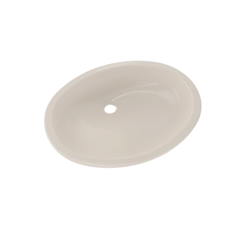 TOTO Dantesca Oval Undermount Bathroom Sink with CEFIONTECT, Sedona Beige, Vitreous China, LT597G#12