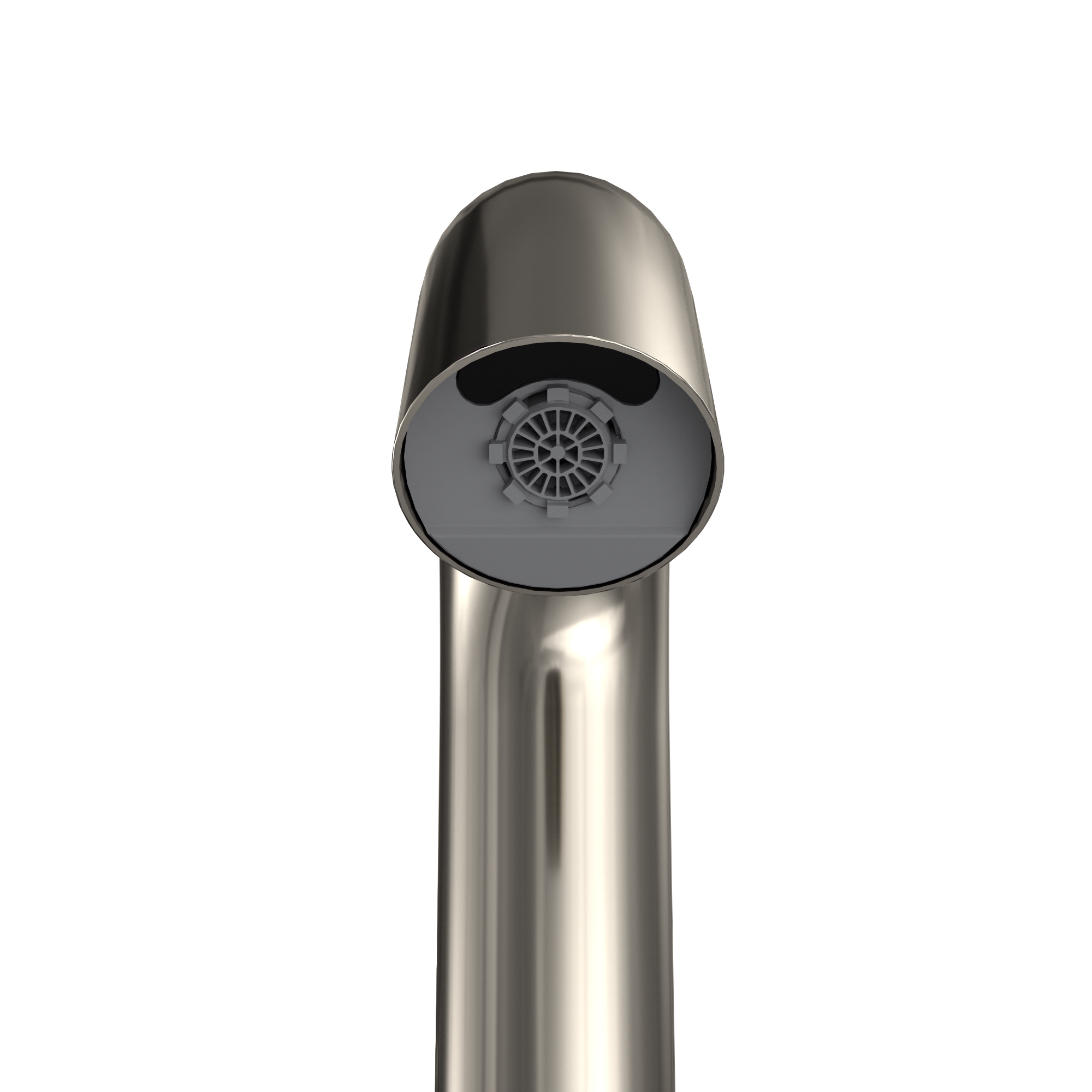 TOTO Standard R ECOPOWER 0.5 GPM Touchless Bathroom Faucet with Mixing Valve, 20 Second Continuous Flow, Polished Nickel, Brass, T28S53EM#PN