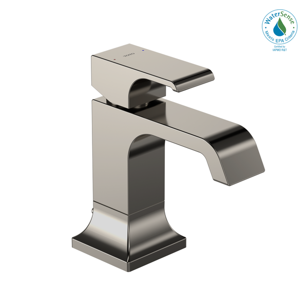 TOTO GC 1.2 GPM Single Handle Bathroom Sink Faucet with COMFORT GLIDE Technology, Polished Nickel, Brass, TLG08301U#PN