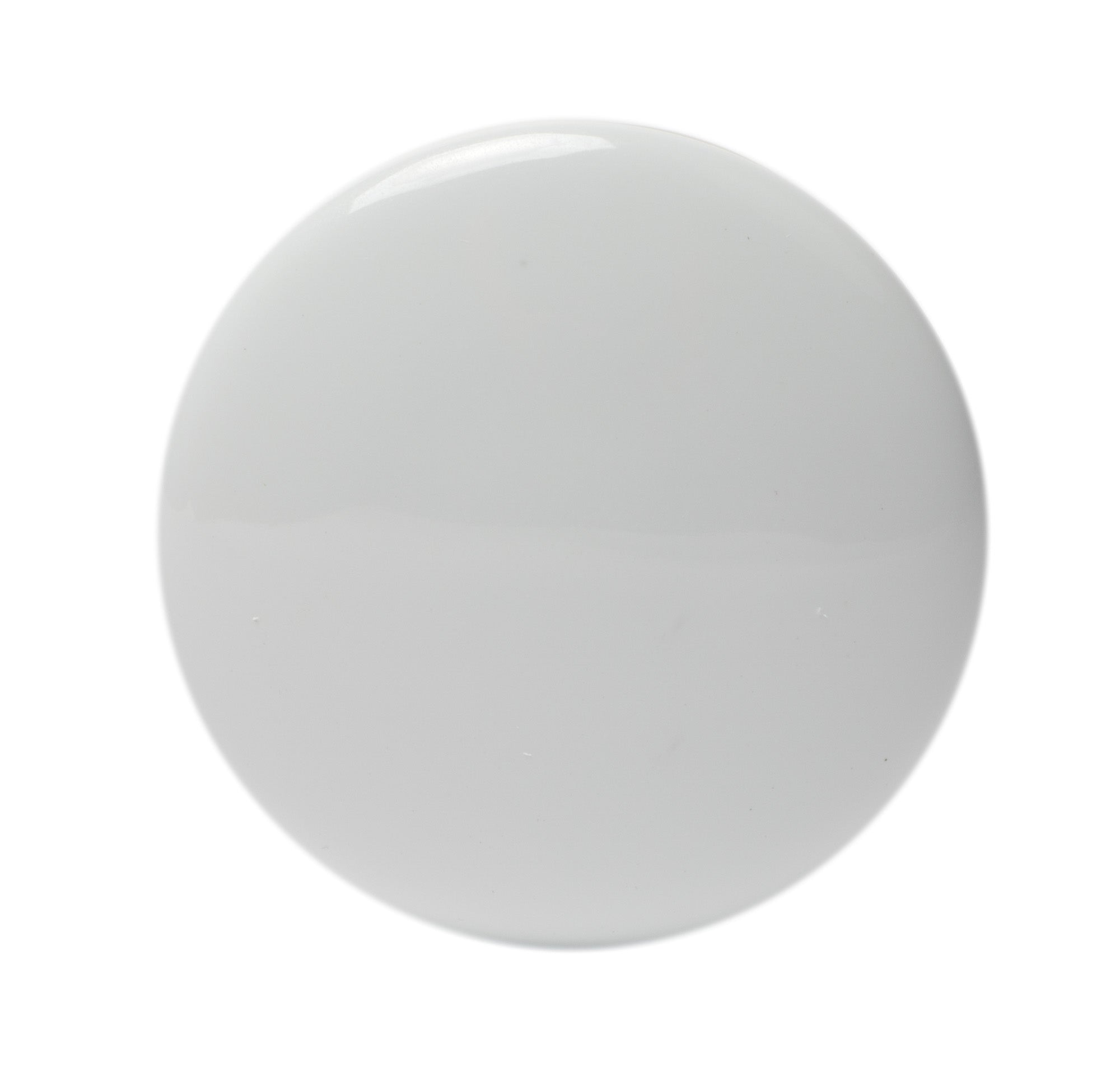 ALFI brand Brass, AB8056-W White Ceramic Mushroom Top Pop Up Drain for Sinks with Overflow