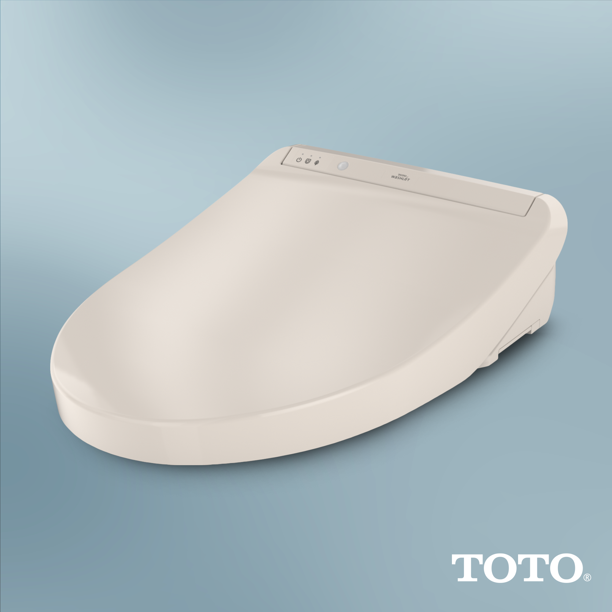TOTO WASHLET K300 Electronic Bidet Toilet Seat, Instantaneous Water Heating, PREMIST and EWATER+ Wand Cleaning, Sedona Beige, SW3036R#12