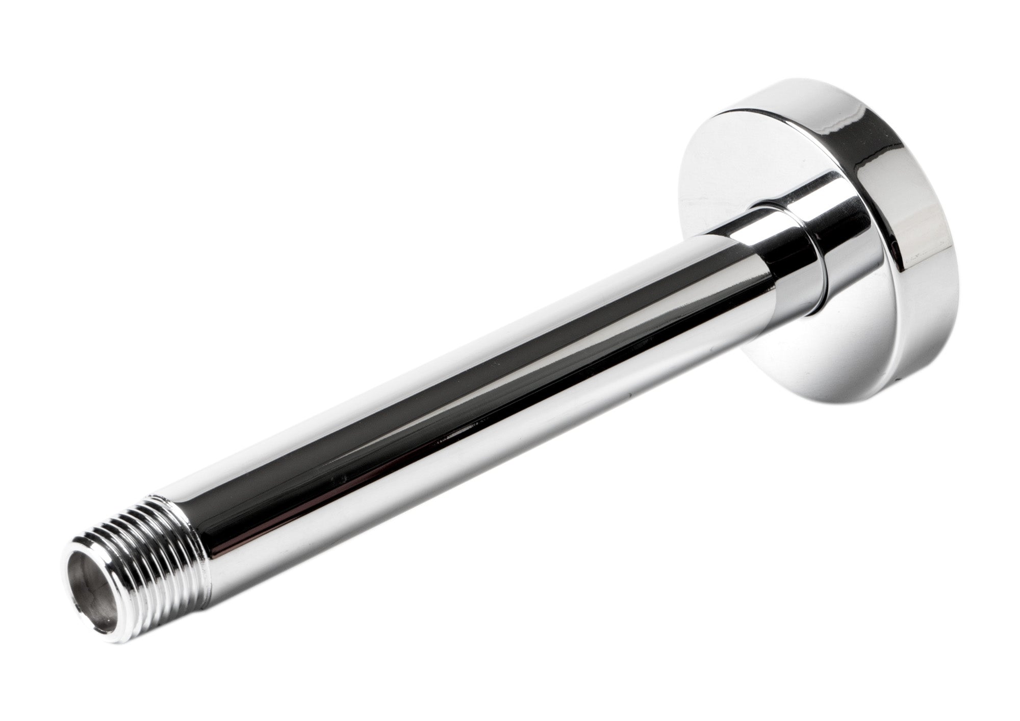 ALFI brand ABSA6R-PC Polished Chrome 6" Round Ceiling Shower Arm, Brass