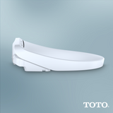 TOTO WASHLET K300 Electronic Bidet Toilet Seat with Instantaneous Water Heating, PREMIST and EWATER+ Wand Cleaning, Elongated, Cotton White, Plastic, SW3036R#01