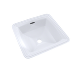 TOTO Connelly Square Undermount Bathroom Sink with CEFIONTECT, Cotton White, Vitreous China, LT491G#01