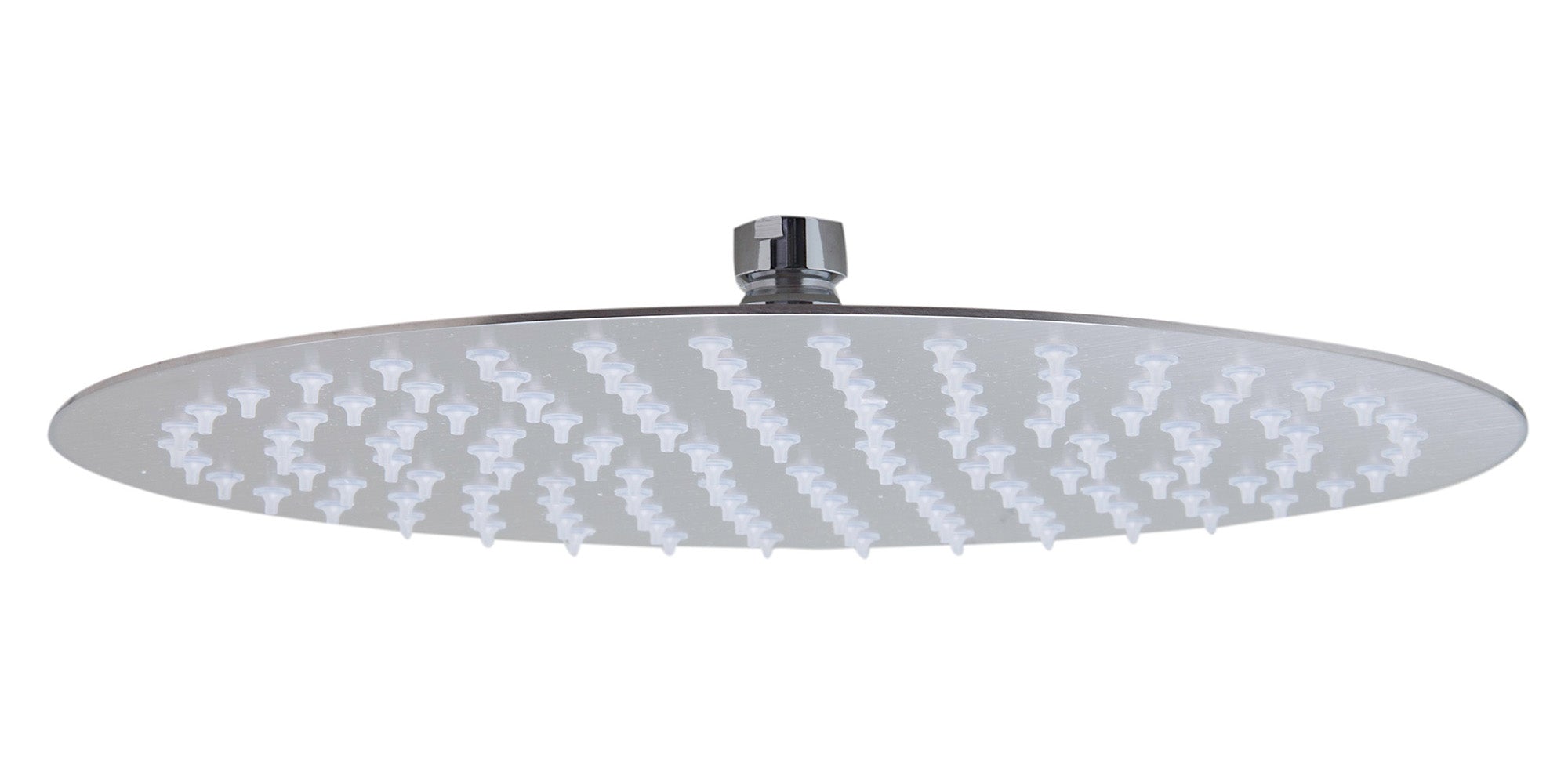 ALFI brand RAIN12R-BSS Solid Brushed Stainless Steel 12" Round Ultra Thin Rain Shower Head
