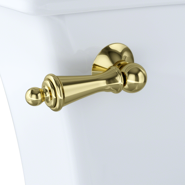 Toto TRIP LEVER, POLISHED BRASS For CLAYTON TOILET, THU148#PB