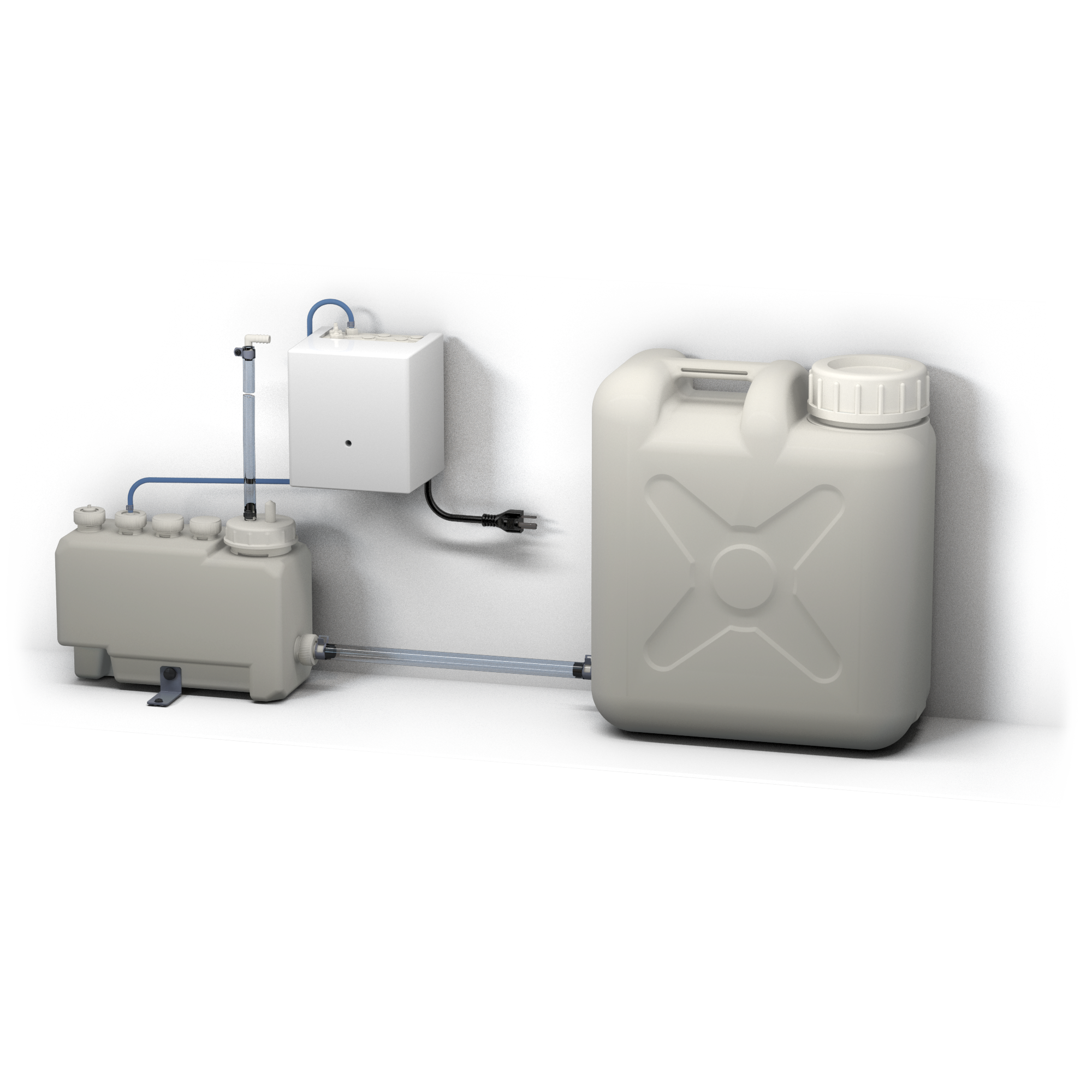 TOTO Touchless Auto Foam Soap Dispenser Controller, 3 Liter Reservoir, and 20 Liter Subtank for 3 Spout Compatibility, TLK01107UA