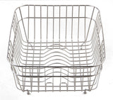 ALFI brand White, AB65SSB Stainless Steel Basket for Kitchen Sinks