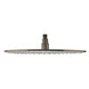 ALFI brand LED16R-BN Brushed Nickel 16" Round Multi Color LED Rain Shower Head, Brass