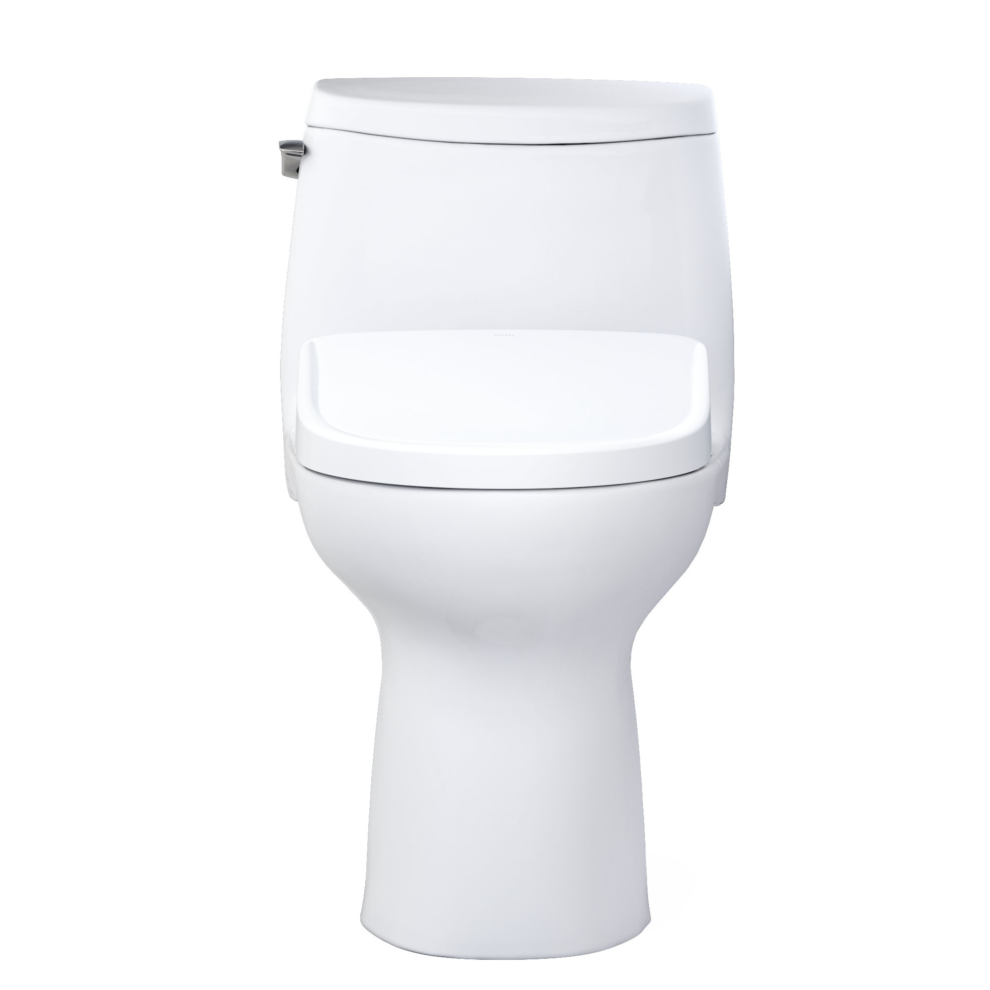 TOTO WASHLET+ UltraMax II 1G One-Piece Elongated 1.0 GPF Toilet with Auto Flush WASHLET+ S7A Contemporary Bidet Seat, Cotton White, Vitreous China|Plastic, MW6044736CUFGA#01