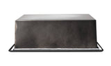 Alternative View of ALFI brand ABNC1212-BLA 12" x 12" Black Matte Stainless Steel Square Single Shelf Bath Shower Niche, 20 Gauge
