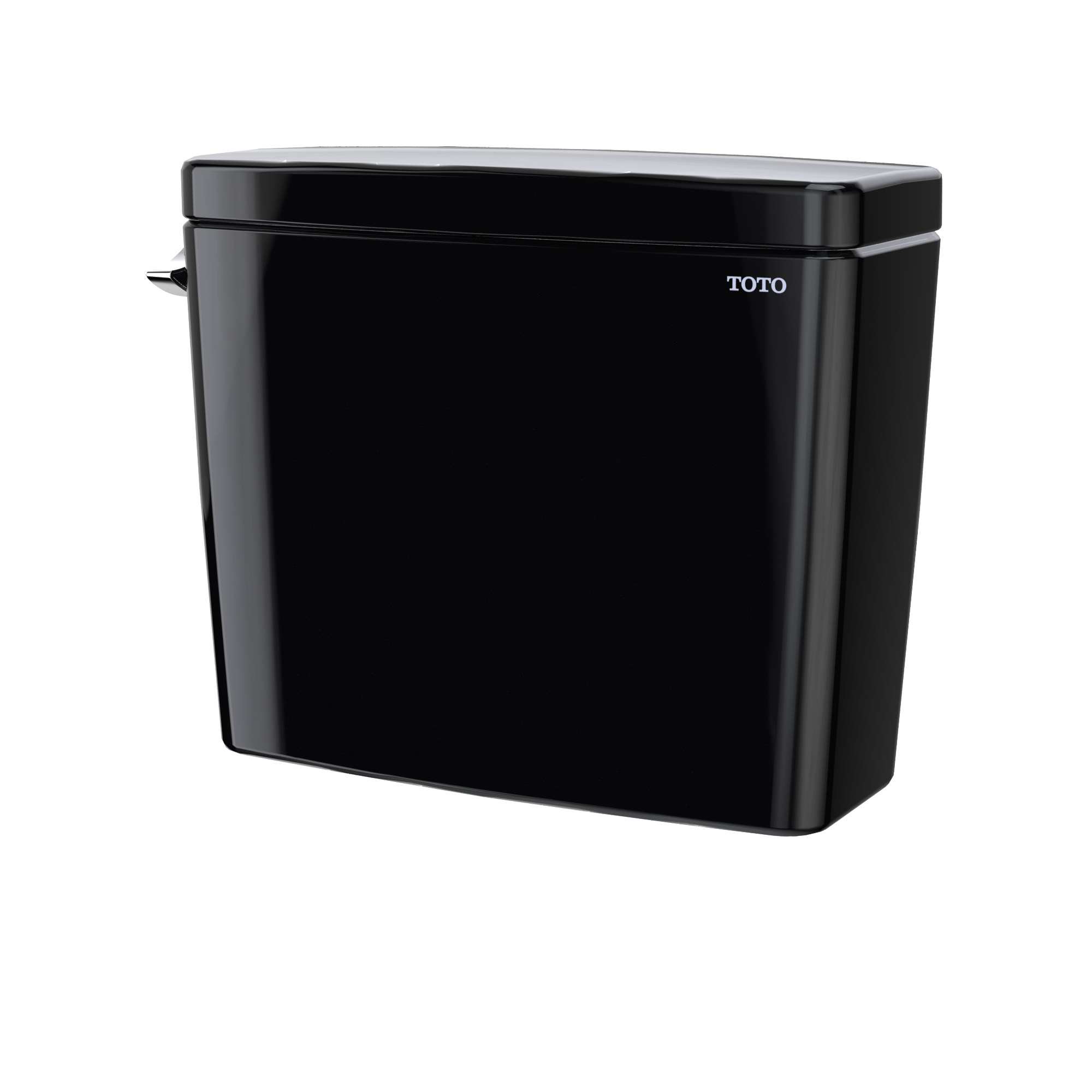 TOTO Drake 1.28 GPF Toilet Tank with WASHLET+ Auto Flush Compatibility, Ebony, Vitreous China, ST776EA#51