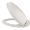 TOTO Oval SoftClose Non Slamming, Slow Close Elongated Toilet Seat and Lid, Sedona Beige, Plastic, SS204#12