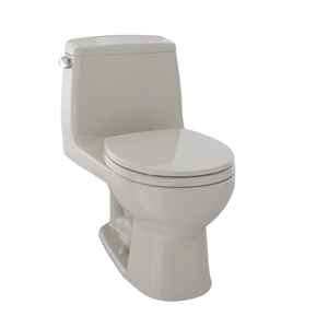 Alternate Image for TOTO Eco UltraMax One-Piece Round Bowl 1.28 GPF Toilet, Bone, Vitreous China, MS853113E#03