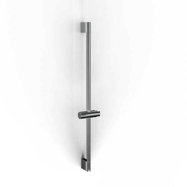 TOTO G Series 30 Inch Slide Bar for Handshower, Square, Polished Chrome, Brass, TBW07019U#CP