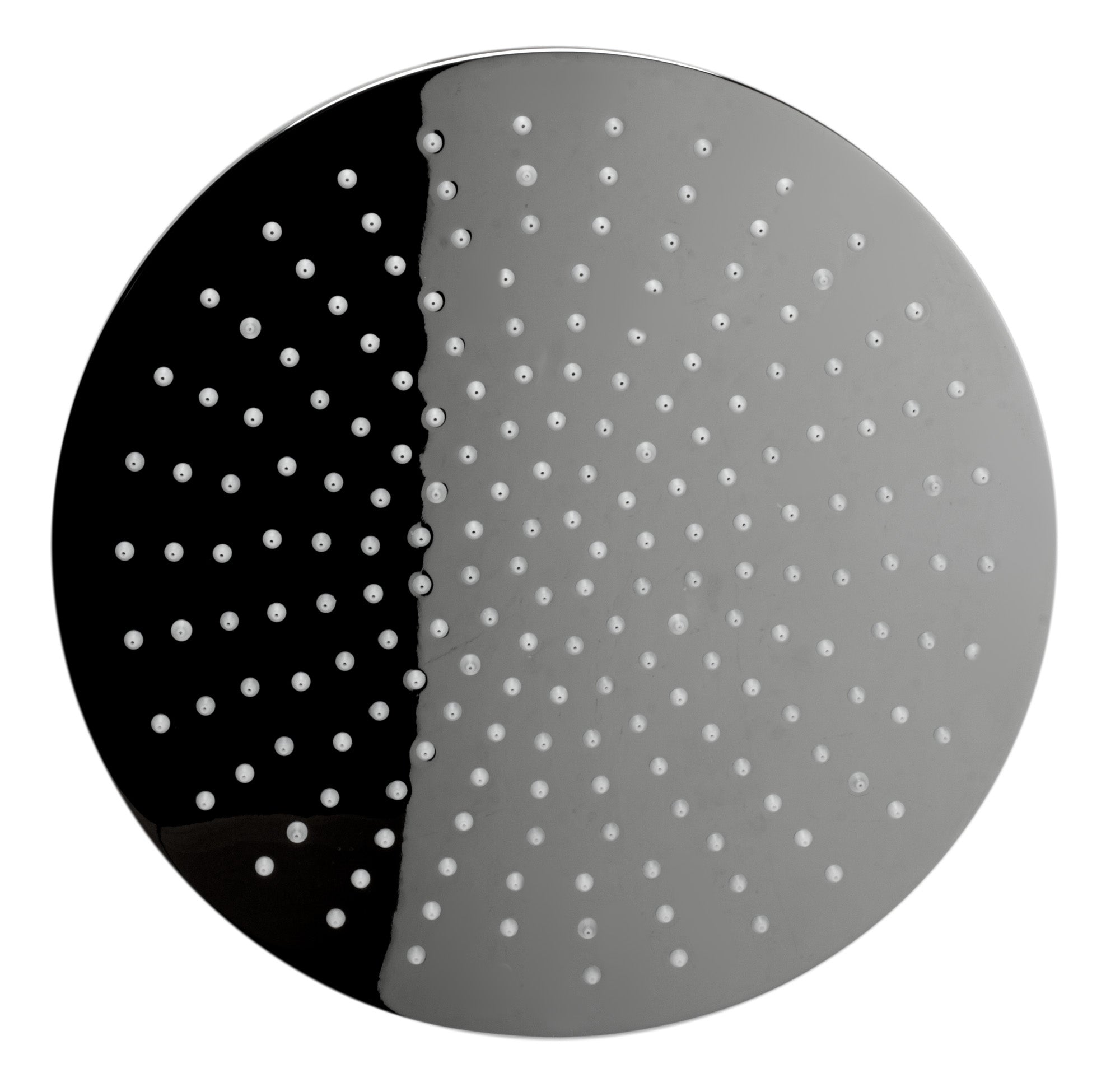 ALFI brand LED12R-PC Polished Chrome 12" Round Multi Color LED Rain Shower Head, Brass