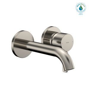 Alternate Image for TOTO GF 1.2 GPM Wall-Mount Single-Handle Bathroom Faucet with COMFORT GLIDE Technology, Polished Nickel, Brass, TLG11307U#PN