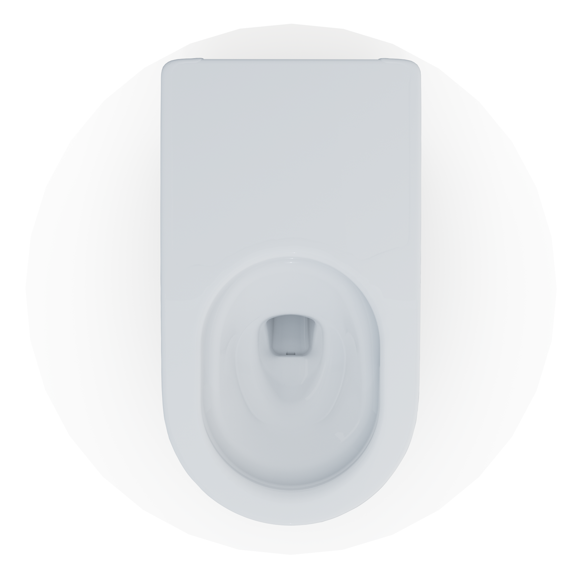 TOTO Neorest LS Integrated Toilet Bowl Unit, Cotton White, Vitreous China, CT8732CUMFG#01