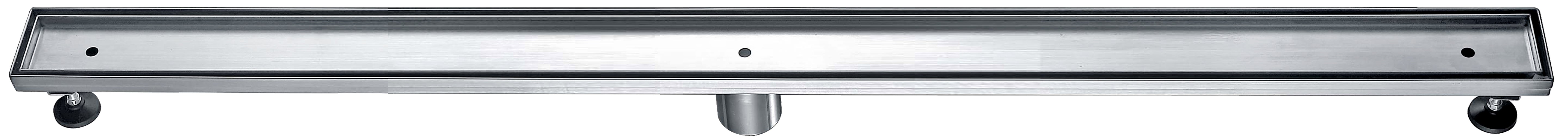 ALFI brand ABLD47A 47" Stainless Steel Linear Shower Drain with No Cover, Grey