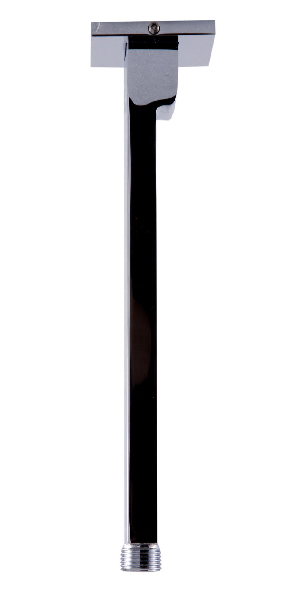 ALFI brand AB9SC-PC Polished Chrome 9" Modern Square Ceiling Mounted Shower Arm, Brass