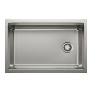 Alternate Image for Blanco Inteos 30" Undermount Stainless Steel Workstation Kitchen Sink, Satin Polish, 18 Gauge, No Faucet Hole, 443299