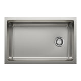 Blanco Inteos 30" Undermount Stainless Steel Workstation Kitchen Sink, Satin Polish, 18 Gauge, No Faucet Hole, 443299