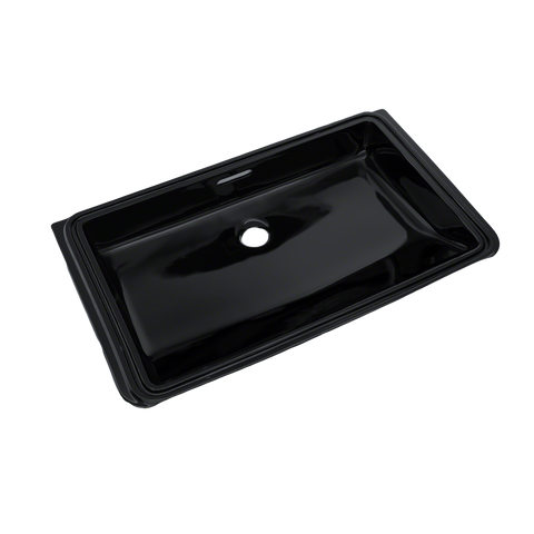 TOTO Rectangular Undermount Bathroom Sink, Ebony, Vitreous China, LT191#51